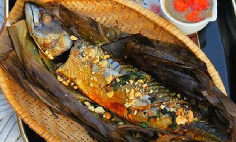 Cách làm món cá nục bọc lá chuối nướng thơm ngon béo ngậy