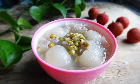 Cách làm món chè vải đậu xanh thanh mát giải nhiệt ngày hè