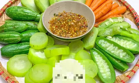 Cách làm chẩm chéo chấm rau củ thịt cá đều ngon mê mệt, hương vị khó quên