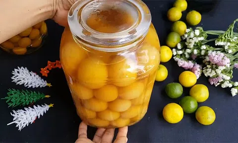 Cách làm chanh muối giải khát bổ dưỡng cho ngày hè