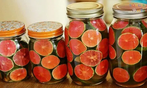 Muốn ngâm chanh đào mật ong trị ho hiệu quả phải có thêm thứ này