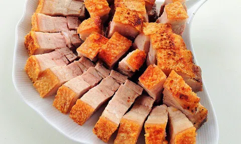 Mẹo làm thịt quay thơm ngon, giòn bì bằng nồi chiên không dầu