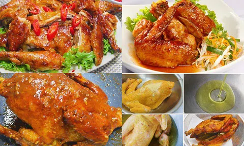Làm món gà quay me giòn thơm qua vài bước đơn giản
