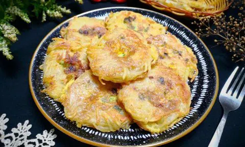 Công thức làm bánh khoai tây nóng hổi tại nhà