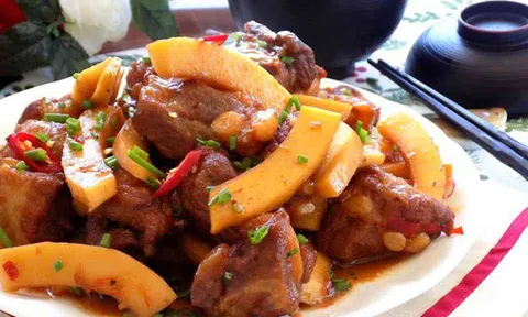 Sườn kho nước dừa thơm ngon, mềm ngậy